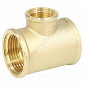 Тройник латунь переходной Ду 25х15х25 (1"х1/2"х1") ВР LD LD.65.523.25x15x25