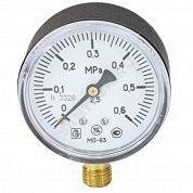 Манометр МП-63 радиальный Дк63мм 0-0,25 МПа кл.2,5 М12х1,5 ЗАВОД ТЕПЛОТЕХНИЧЕСКИХ ПРИБОРОВ