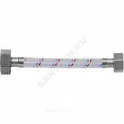 Подводка гибкая для воды нейлоновая оплетка ГИГАНТ 3/4"-1" г-г L=0.8м Центр Сантехники (Подольск) ГП002387
