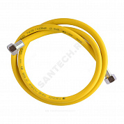 Подводка гибкая для газа ПВХ армированная 1/2" г-г L=3м (евро слот) Tuboflex