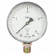 Манометр МП-100 радиальный Дк100мм 0-16 МПа кл.1,5 G1/2" ЗАВОД ТЕПЛОТЕХНИЧЕСКИХ ПРИБОРОВ