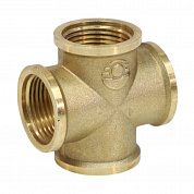 Крест латунь Ду 25 (1") ВР VALFEX VF.760.L.100