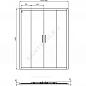 Дверь душевая CONNECT 2 Sliding door Ideal Standard