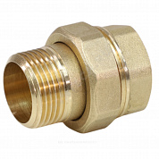 Соединитель латунь американка Ду 15 (1/2") прямой ВР/НР VALFEX VF.340.L.012