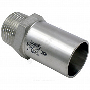 Переход сталь нерж AISI 316L Дн 22х3/4" Ру16 труба/НР Inoxpres RM 269304122