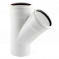 Тройник бесшумный белый PP-M RTP (РосТурПласт)