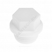 Заглушка PP-R белая Дн 25х3/4" НР PRO VALFEX 10163025-PRO