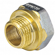 Переход латунь никель реборда Ду 32х20 (1 1/4"х3/4") ВР/НР 9021 ГОСТ 32585-2013 Aquasfera 9021-05