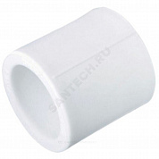 Муфта PP-R белая Дн 110 внутренняя пайка RTP (РосТурПласт) 21023