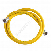 Подводка гибкая для газа ПВХ армированная 3/4" г-г L=1.8м (евро слот) Tuboflex
