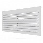Решетка вентиляционная пластик 171х81 белая AURAMAX A1708C