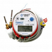 Теплосчетчик механический Гефест Ду 15 Ру16 1,5м3/ч LoRaWAN L=110мм Б/К 95С резьба подача CHRONOS METER C100-82-D