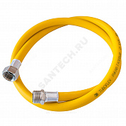 Подводка гибкая для газа ПВХ армированная 1/2" г-ш L=5м (евро слот) Tuboflex