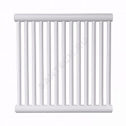 Радиатор трубчатый РСК 1-500 39 секций с боковой подводкой ВР G 1/2" с кронштейнами RAL 9016 (Белый) КЗТО РСК15003912