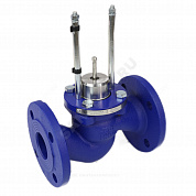 Клапан запорно-регулирующий чугун TRV-T односедельный Ду 25 Ру16 фл Kvs=4м3/ч под электропривод Теплосила TRV-T-25-4