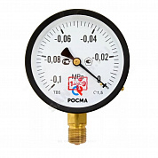 Вакуумметр ТВ-510Р.00 радиальный Дк100мм -0,1-0 МПа кл.1,5 G1/2" Росма 00000007600