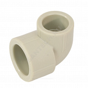 Угольник PP-R переходной серый Дн 32х25х90гр VALFEX 10116032Г