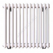 Радиатор трубчатый Bataria 2-750 30 секций с боковой подводкой ВР G 3/4" с кронштейнами RAL 9016 (Белый) КЗТО
