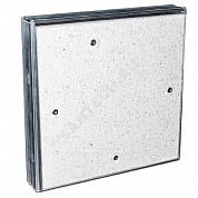 Люк под плитку съёмный алюминий 300х400 Evecs CERAMO D3040