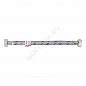 Подводка гибкая для воды нержавеющая оплетка ГИГАНТ 3/4" г-г L=1.2м AQUALINE 04952