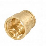 Муфта латунь переходная Ду 25х15 (1"х1/2") ВР/ВР VALFEX VF.240.L.100.012