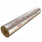 Цилиндр вырезной минеральная вата ROCKWOOL 80 кашированный армированной фольгой 30/64 L=1м ROCKWOOL 331327