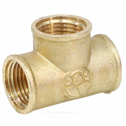 Тройник латунь Ду 15 (1/2") ВР/ВР VALFEX VF.130.L.012