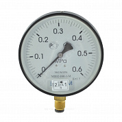 Манометр МД02 радиальный Дк160мм 0-2,5 МПа кл.1,5 G1/2" ЭКОМЕРА МД02-160-G-2,5МПа