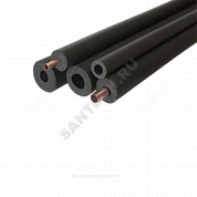 Трубка вспененный полиэтилен BLACK STAR 28/6 L=2м Тмакс=95°C черная Energoflex EFXT028062BS