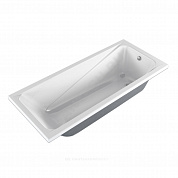 Ванна акриловая Light 160х70см без ножек МетаКам АВS_011811