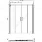 Дверь душевая CONNECT 2 Ideal Standard