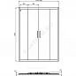 Дверь душевая CONNECT 2 Sliding door Ideal Standard
