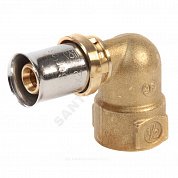 Угольник для МП/PE-X труб латунь пресс Дн 40х1 1/2"х90гр ВР RM129 Giacomini RM129Y076