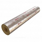 Цилиндр вырезной минеральная вата ROCKWOOL 80 кашированный армированной фольгой 50/21 L=1м ROCKWOOL 331930